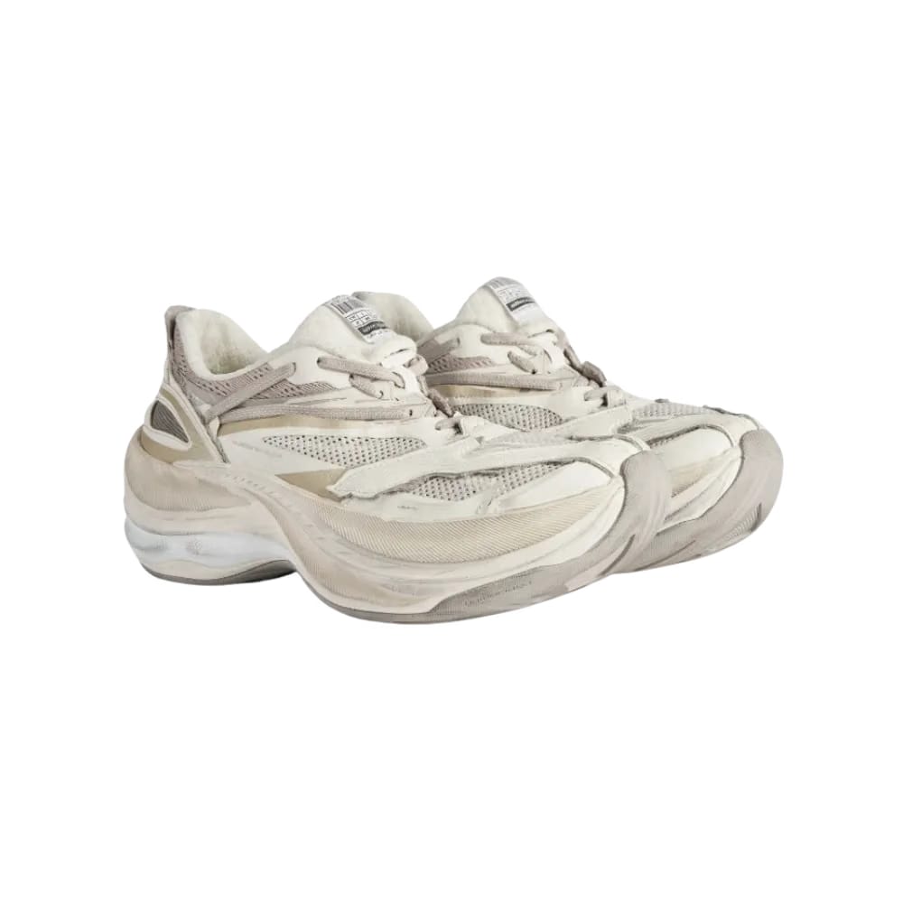 Balenciaga Jet Sneaker In Eggshell