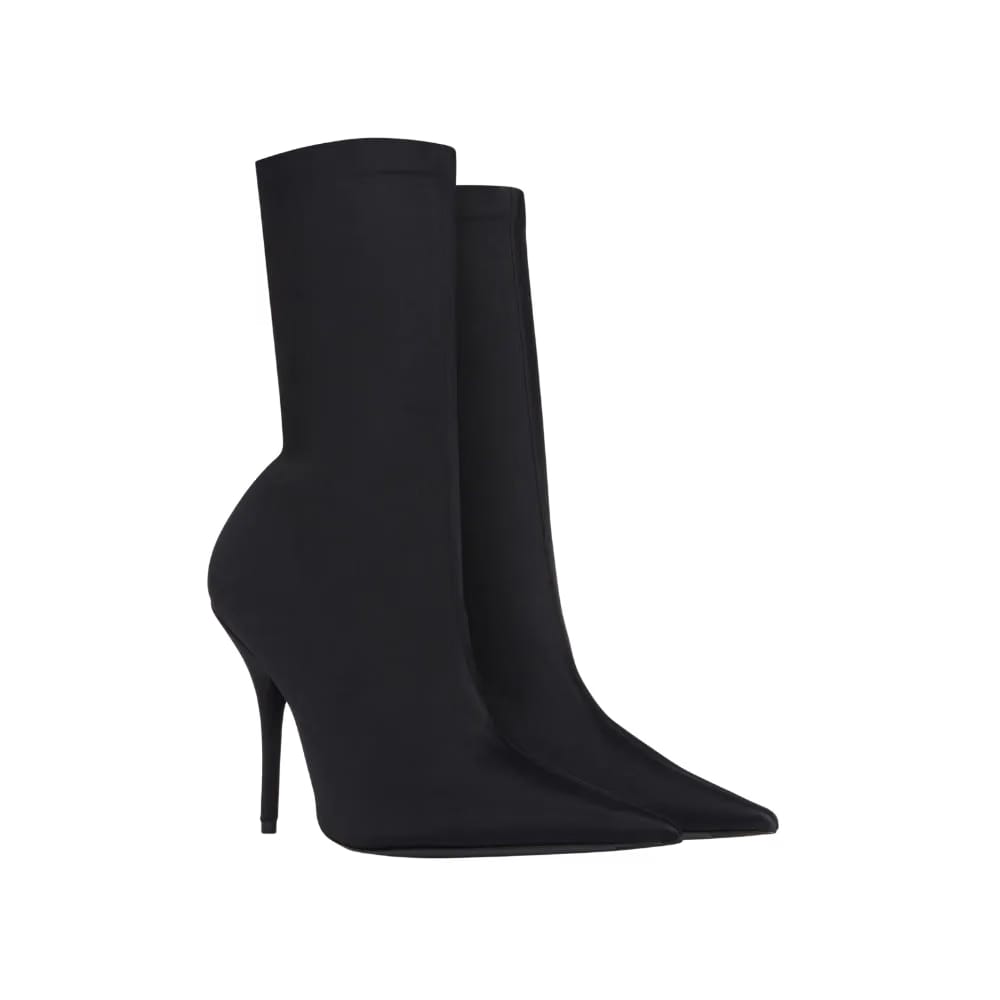 Balenciaga Knife Bootie In Black