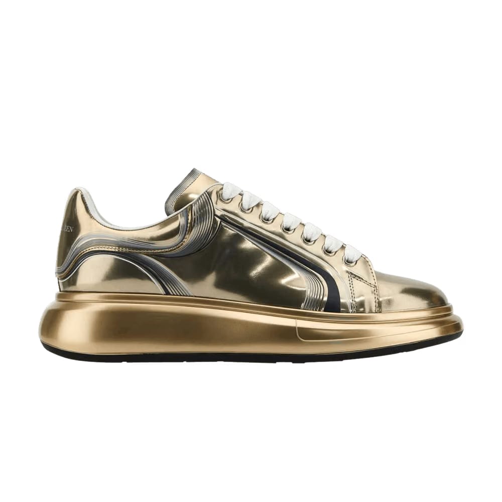 Alexander McQueen Oversized Sneaker Curve Tech - Gold
