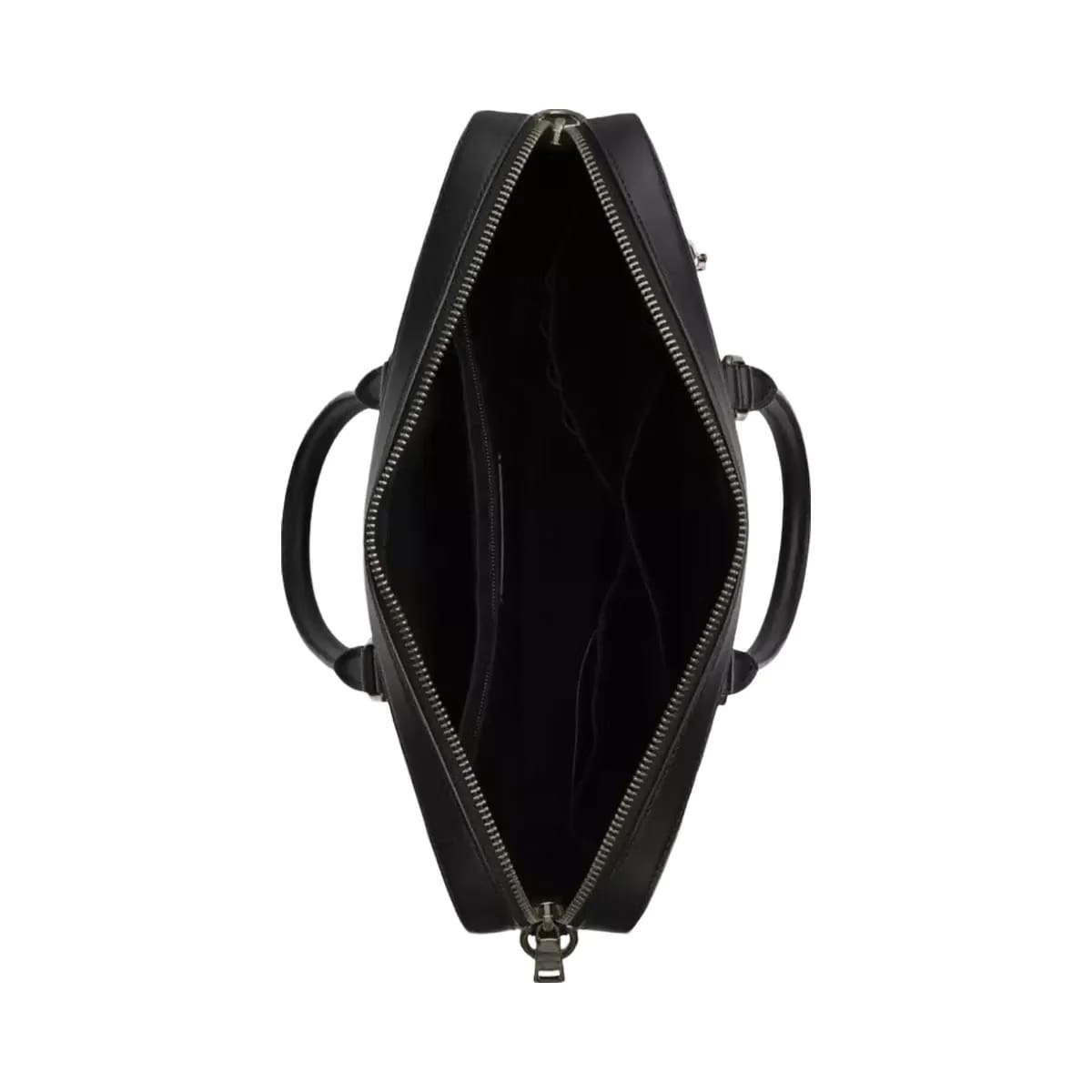 Coach Ethan Slim Brief In Signature Canvas in Gunmetal Charcoal Black