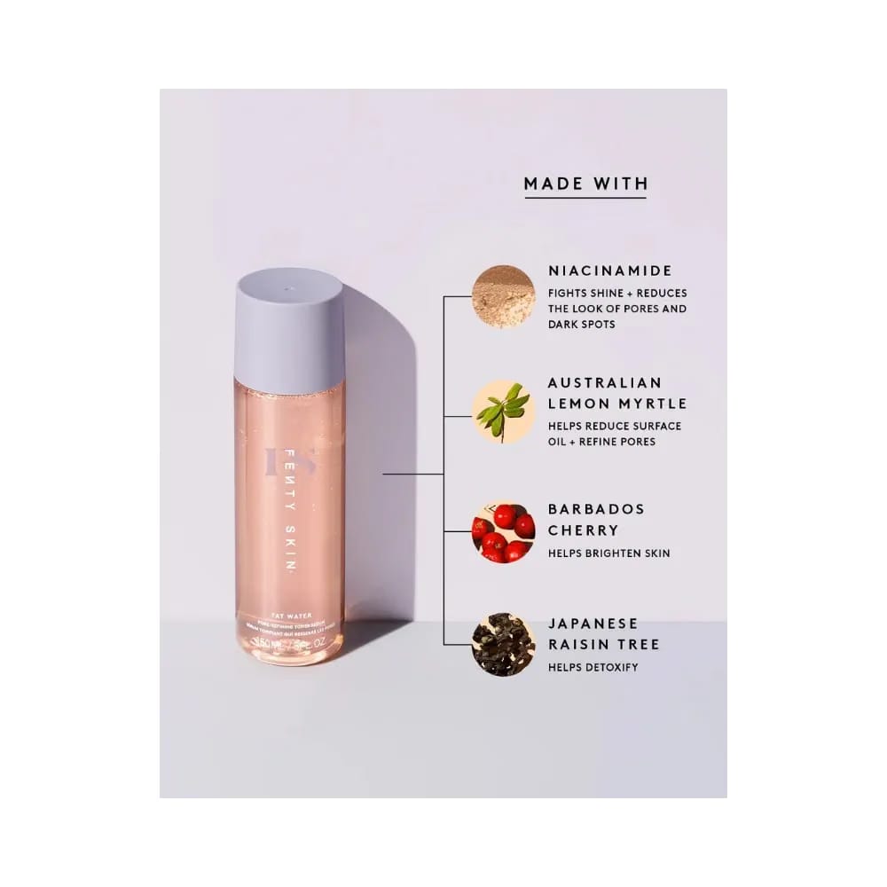 Fenty Fat Water Niacinamide Pore-Refining Toner Serum with Barbados Cherry