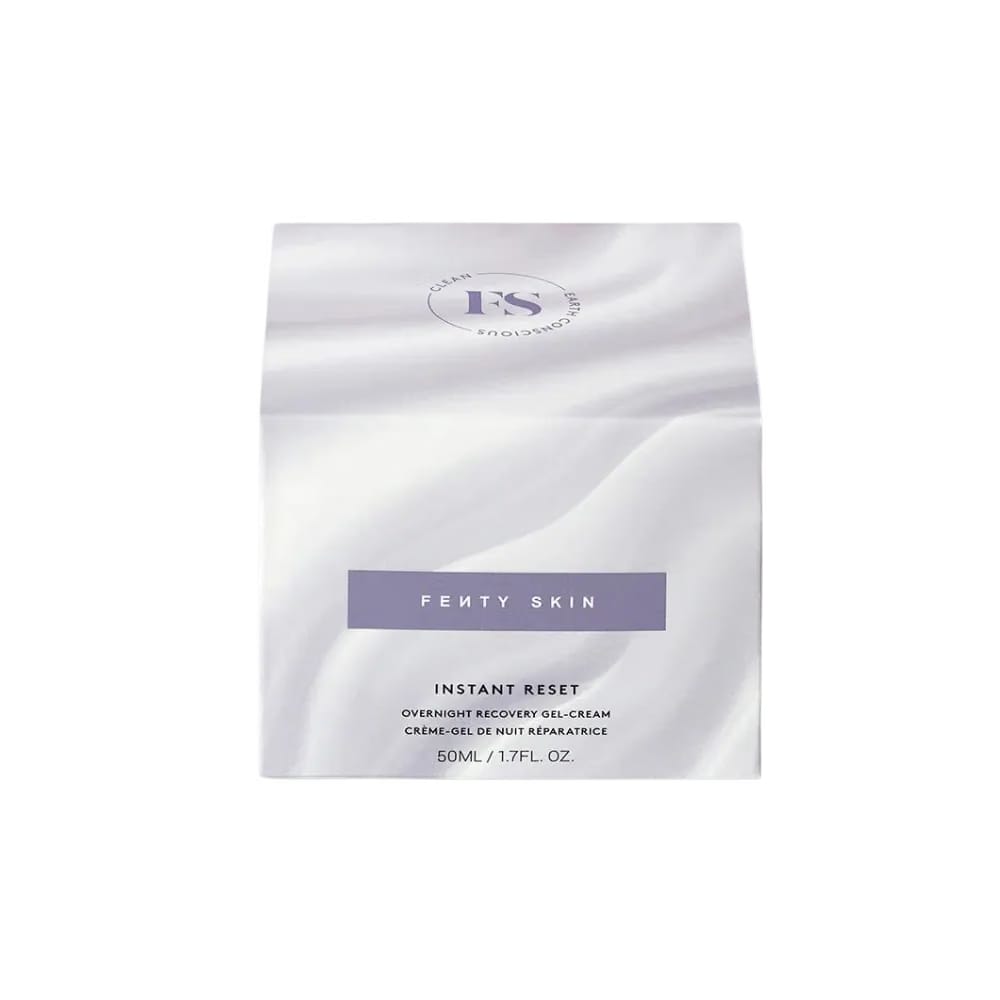 Fenty Instant Reset Brightening Overnight Recovery Gel-Cream with Niacinamide + Kalahari Melon Oil