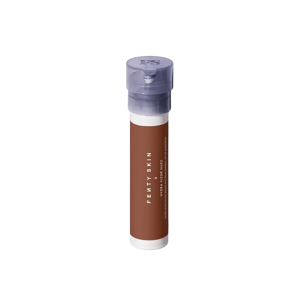 Fenty Hydra Vizor Huez Tinted Moisturizer Broad Spectrum Mineral SPF 30 Sunscreen Refill 8 - Medium Deep