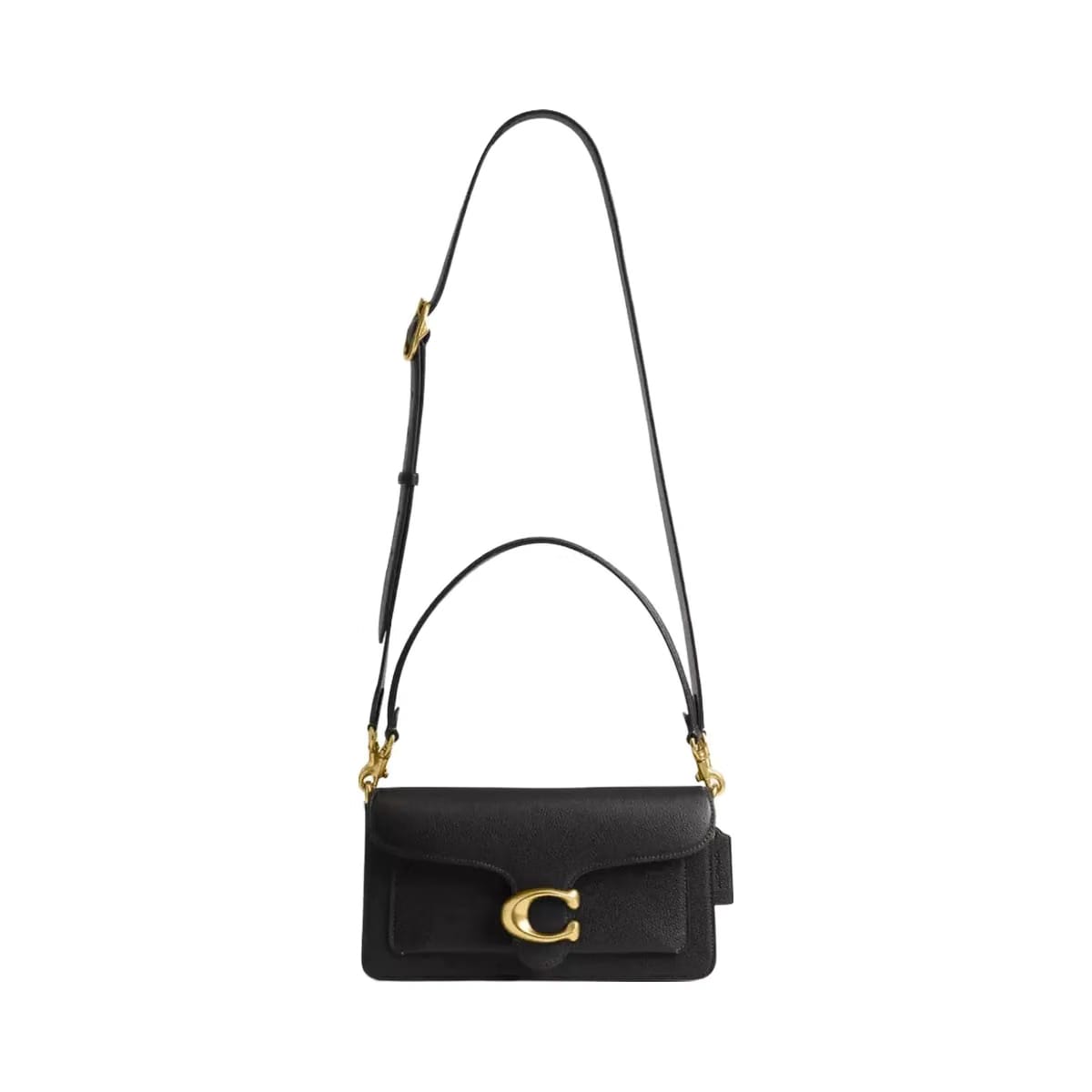 Coach Tabby Shoulder Bag 26 in Brass Black