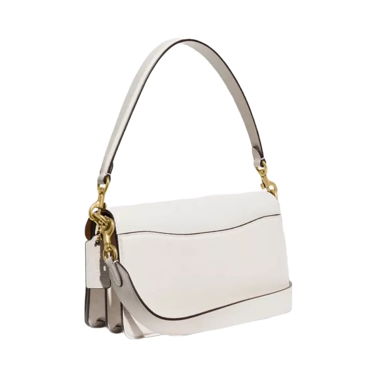 Coach Tabby Shoulder Bag 26 in Brass Chalk