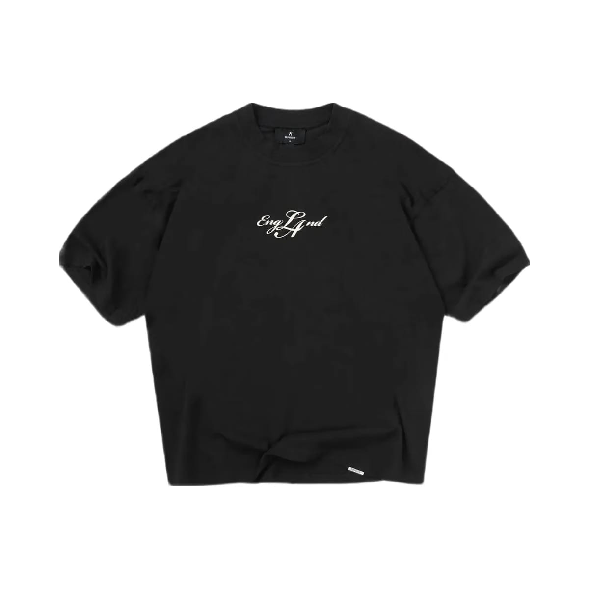 Represent England T-Shirt Jet Black
