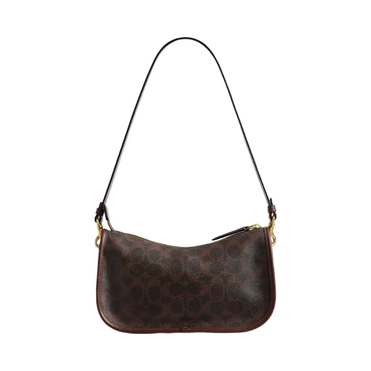 Coach Waverly Bag In Signature Canvas in Brass Maple