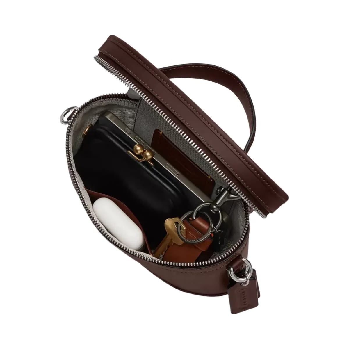 Coach Trail Bag in Silver Maple