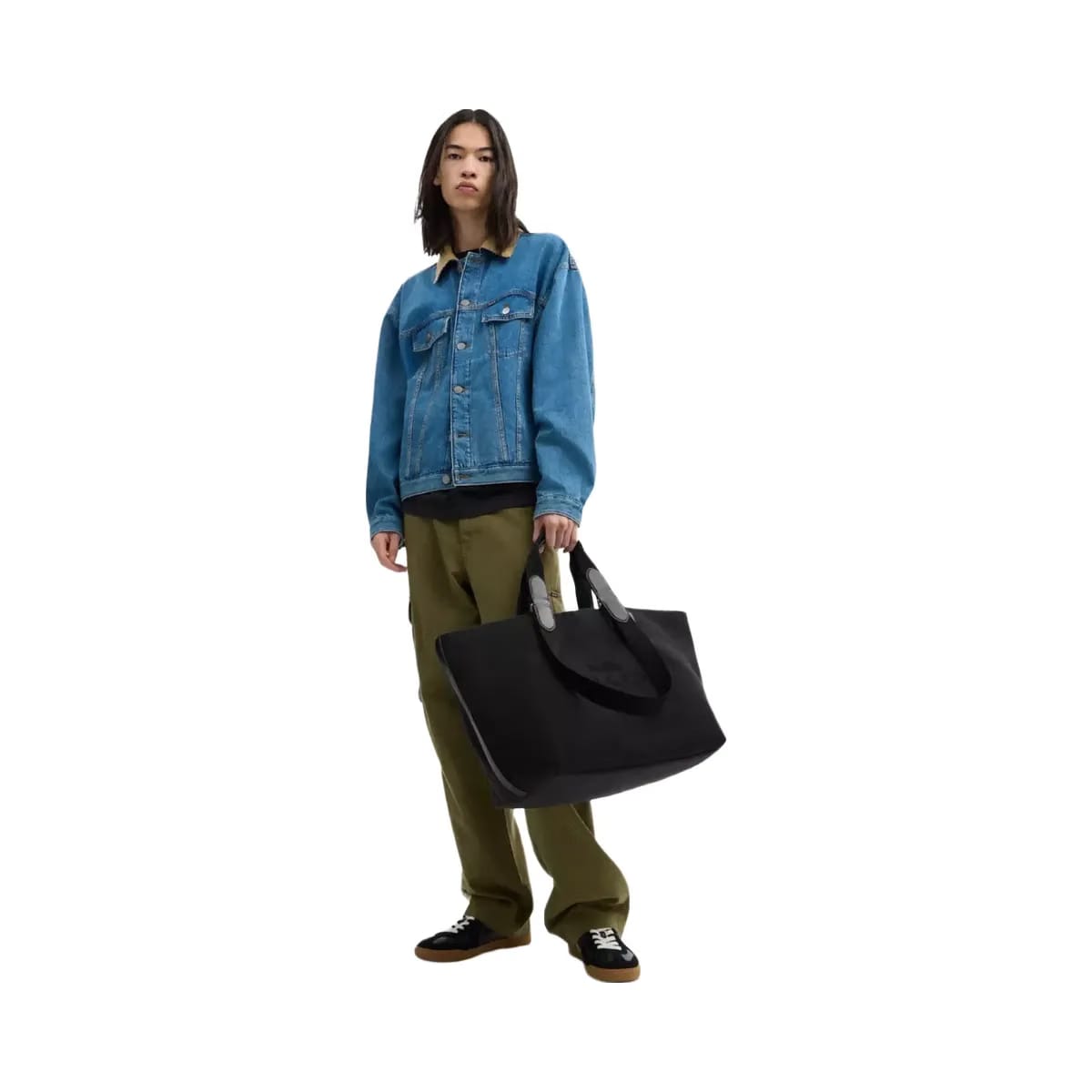 Coach Tour Tote Bag in Gunmetal Black Multi
