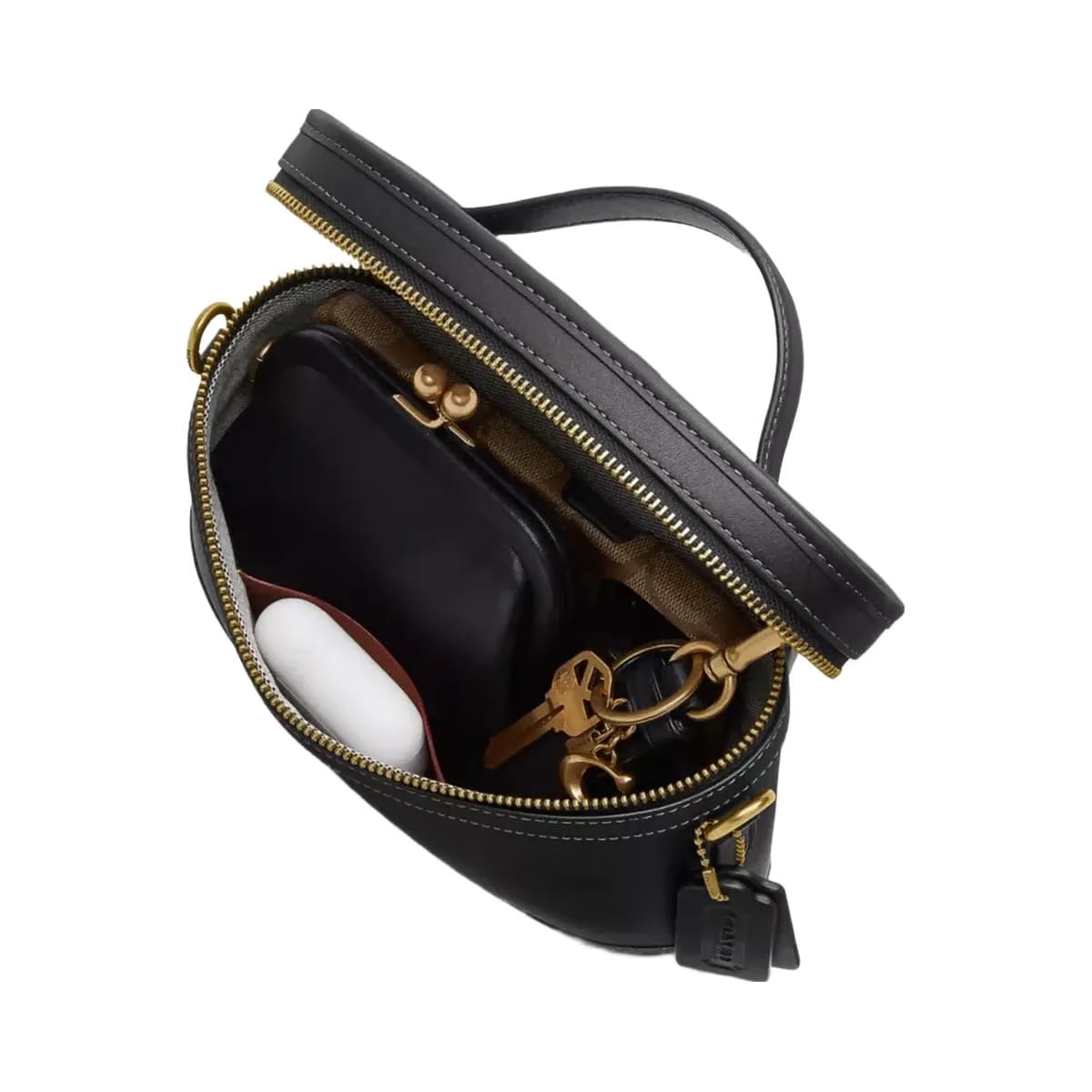 Coach Trail Bag in Brass Black