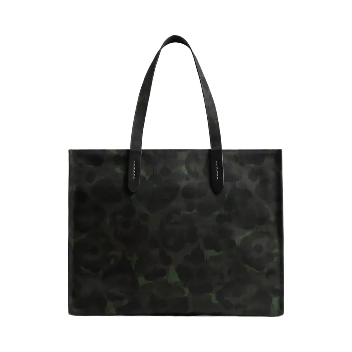 Coach Tote With Camo Print And Rexy in Army Green Multi