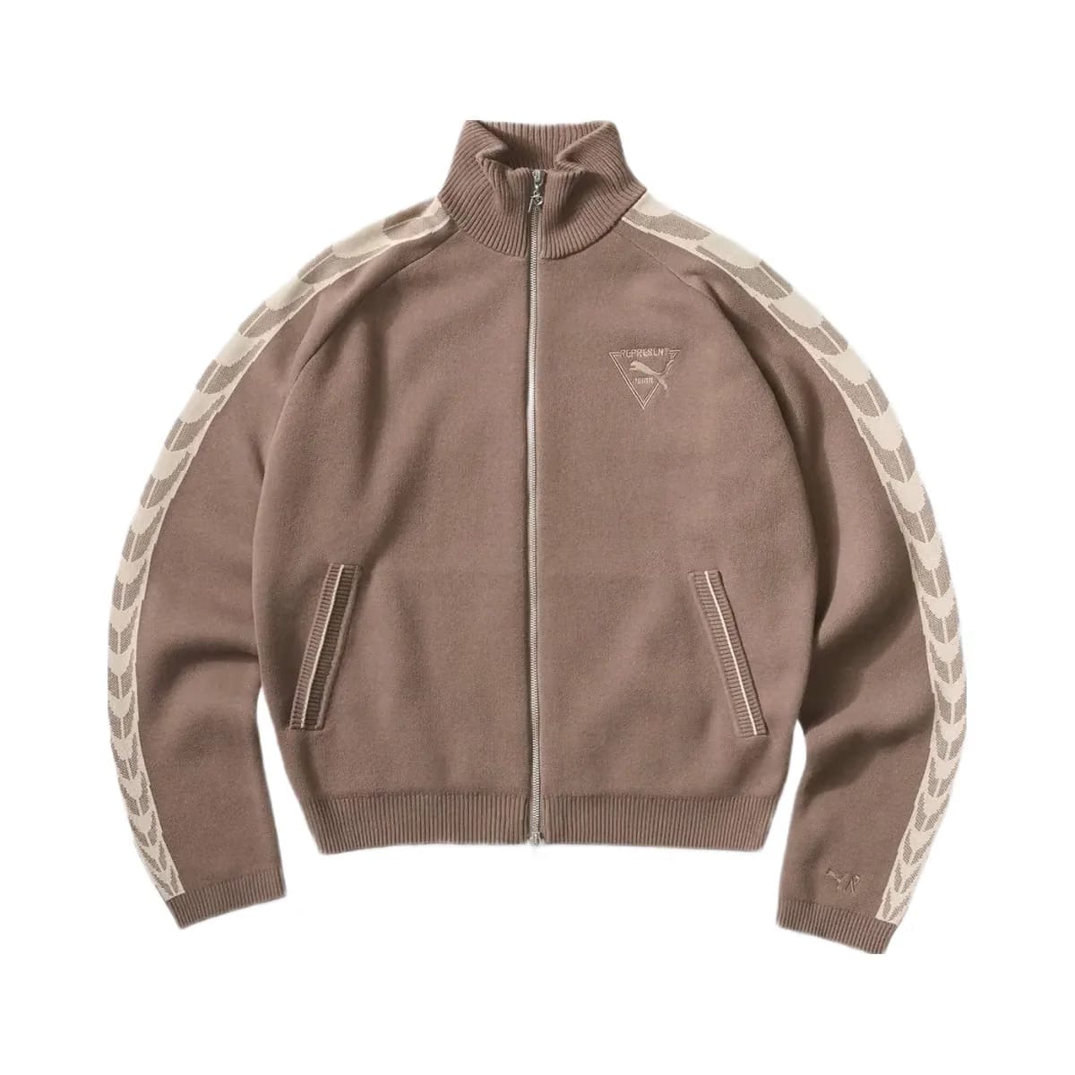 Represent X Puma T7 Knit Jacket Pine Bark