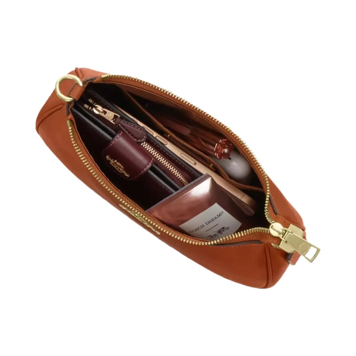 Coach Teri Shoulder Bag in Im Amber Brown