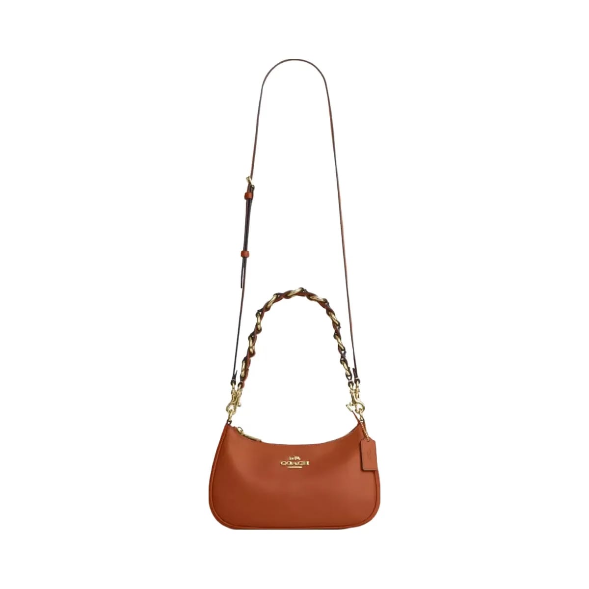 Coach Teri Shoulder Bag in Im Amber Brown