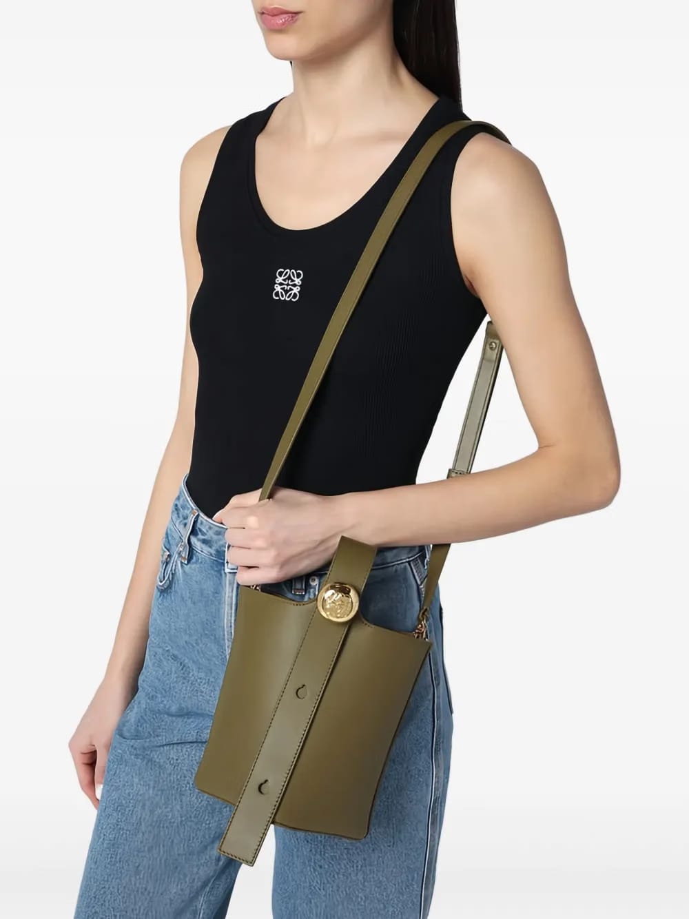 Pebble bucket bag