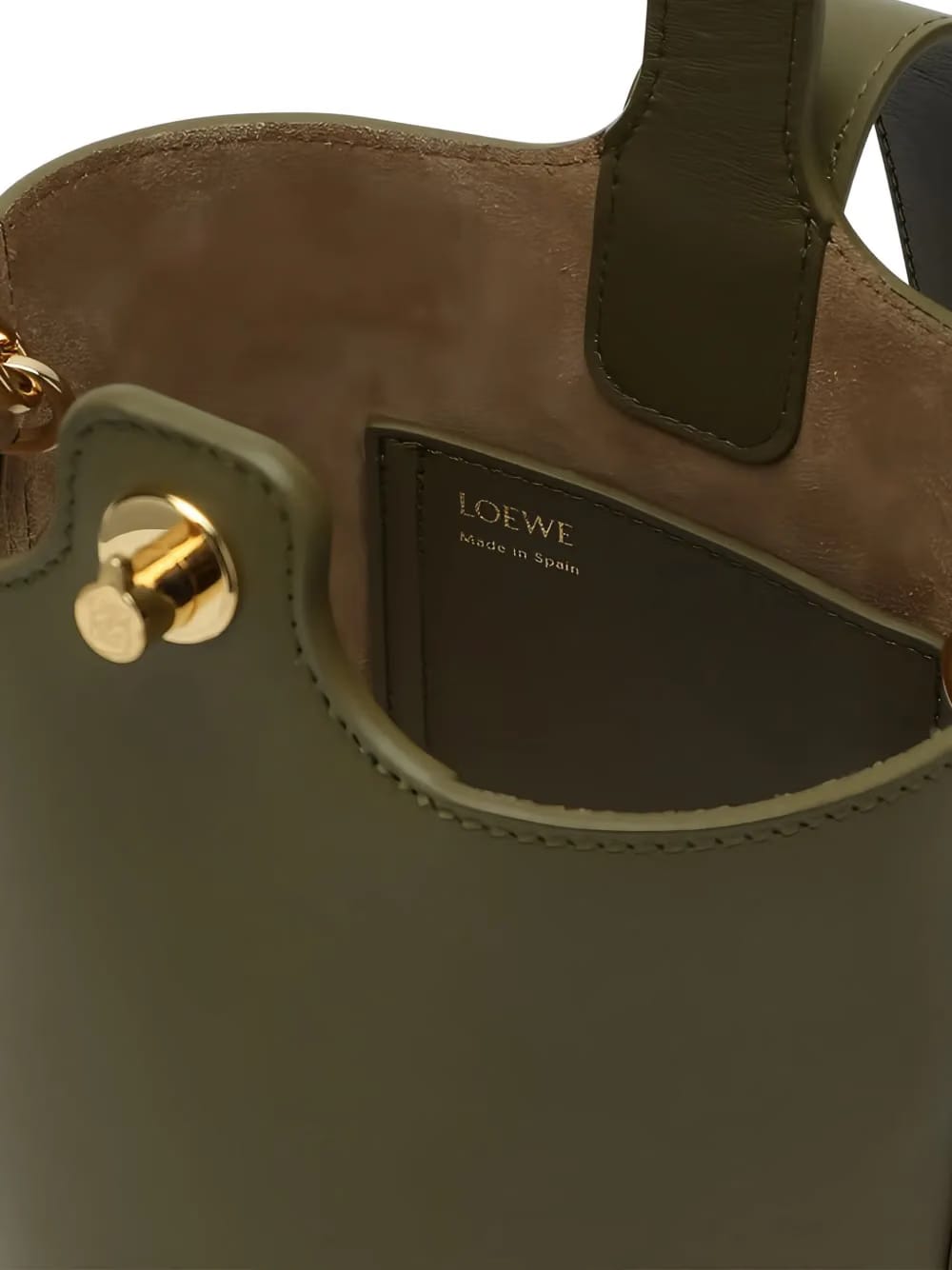 Pebble bucket bag