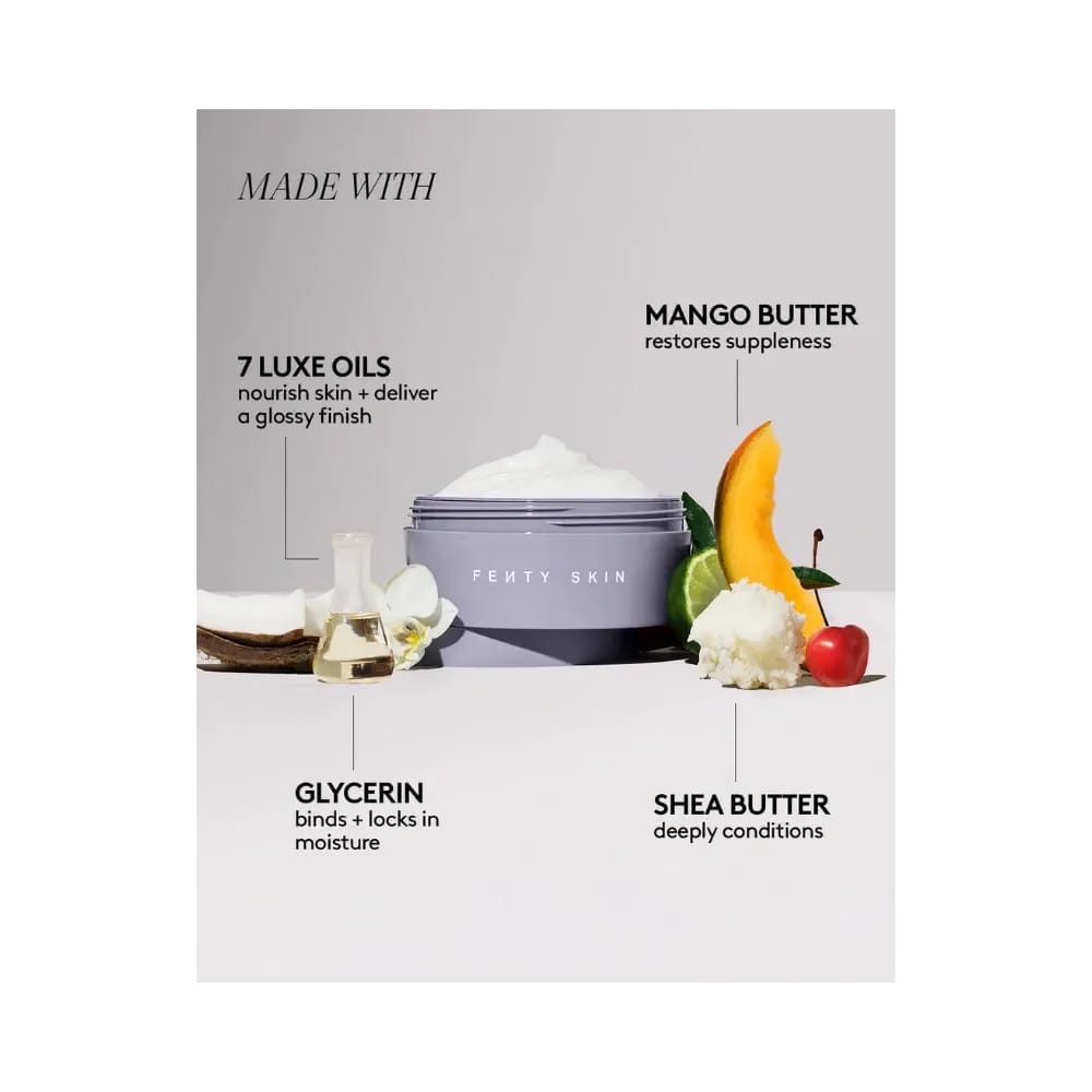 Fenty Butta Drop Whipped Oil Body Cream with Tropical Oils + Shea Butter Fenty Fresh