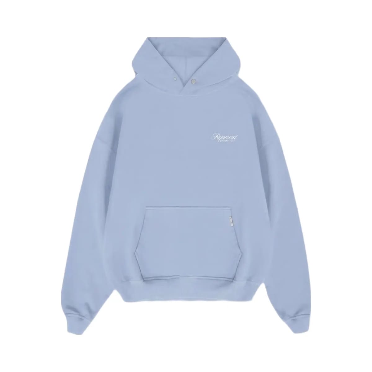 Represent Owners Club Script Hoodie Dusty Blue