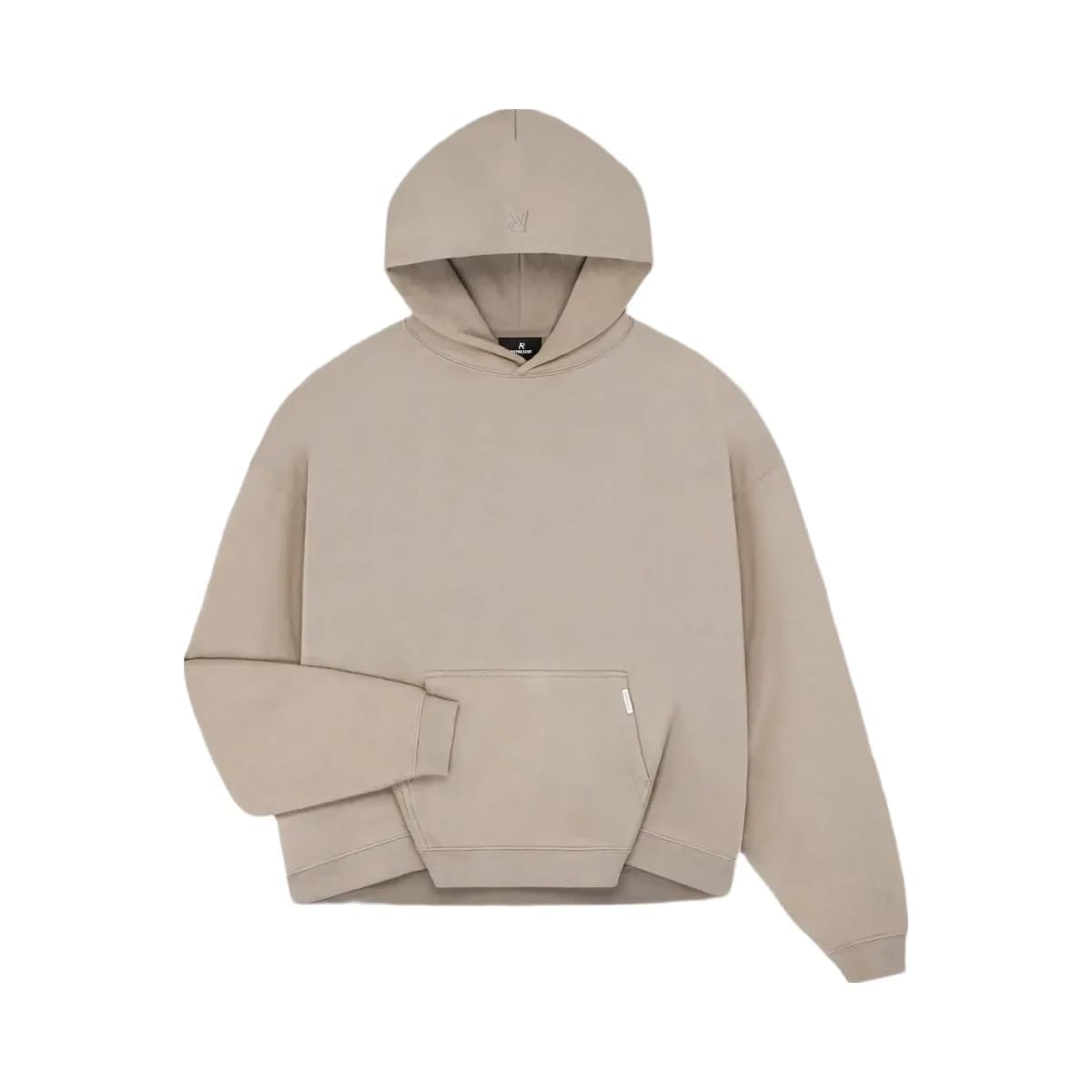 Represent Initial Boxy Hoodie Dune