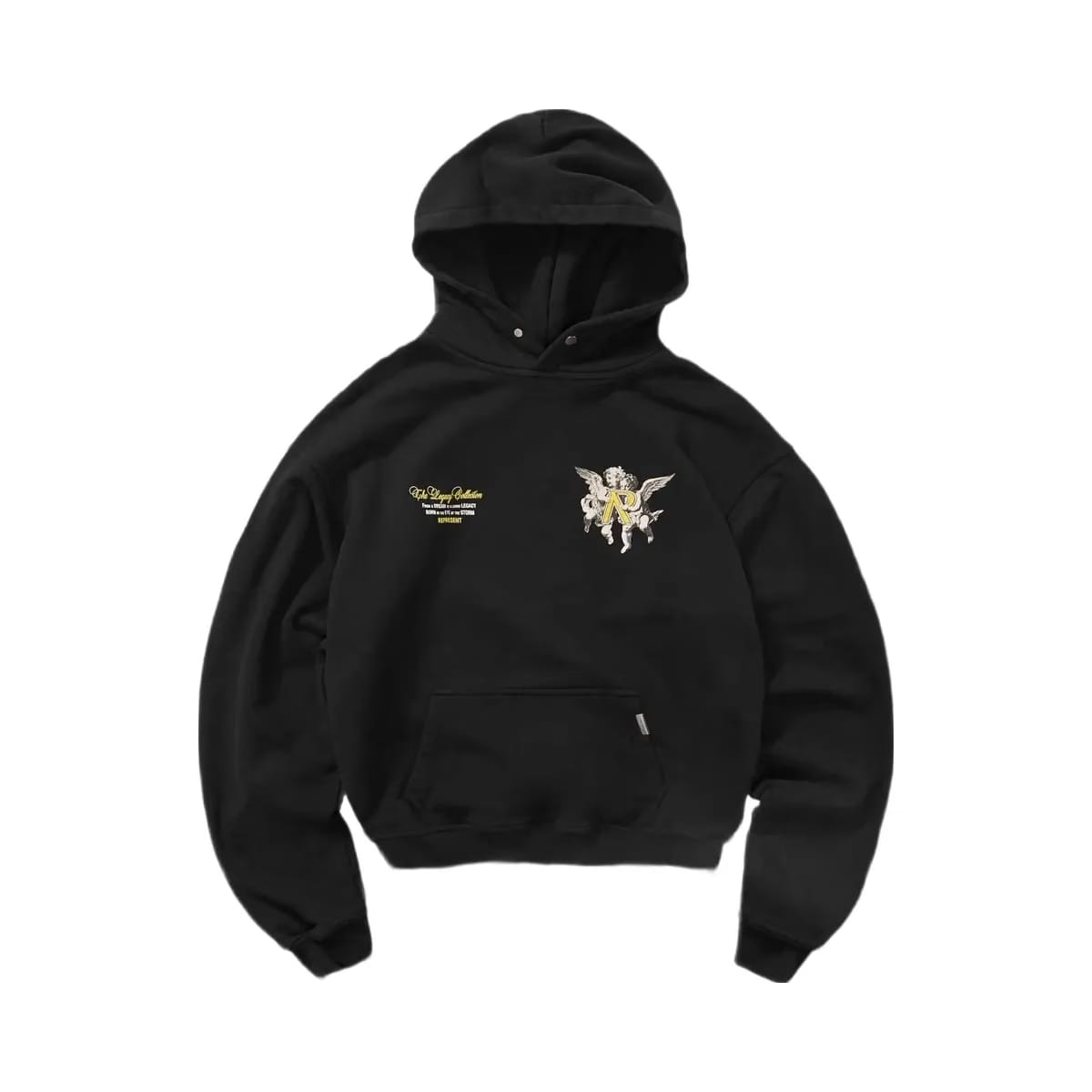Represent Legacy Cherubs Hoodie Jet Black
