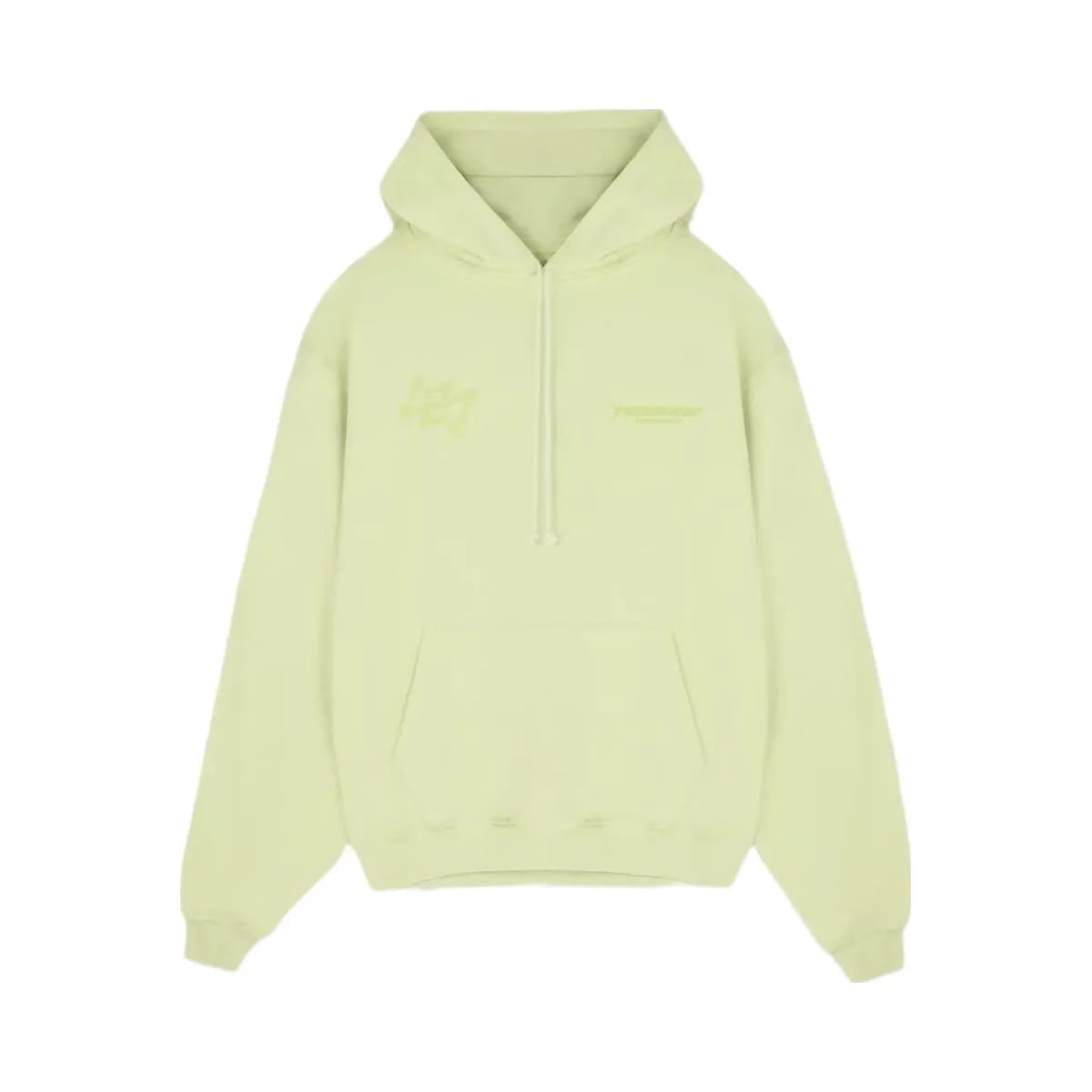 Represent 247 Future Terrains Oversized Hoodie Shadow Lime