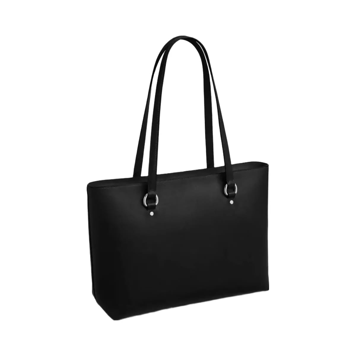 Coach Station Tote Bag in Silver Black