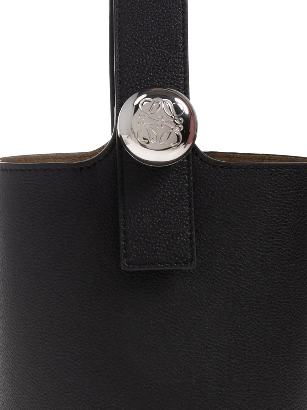 leather top-handle mini bag