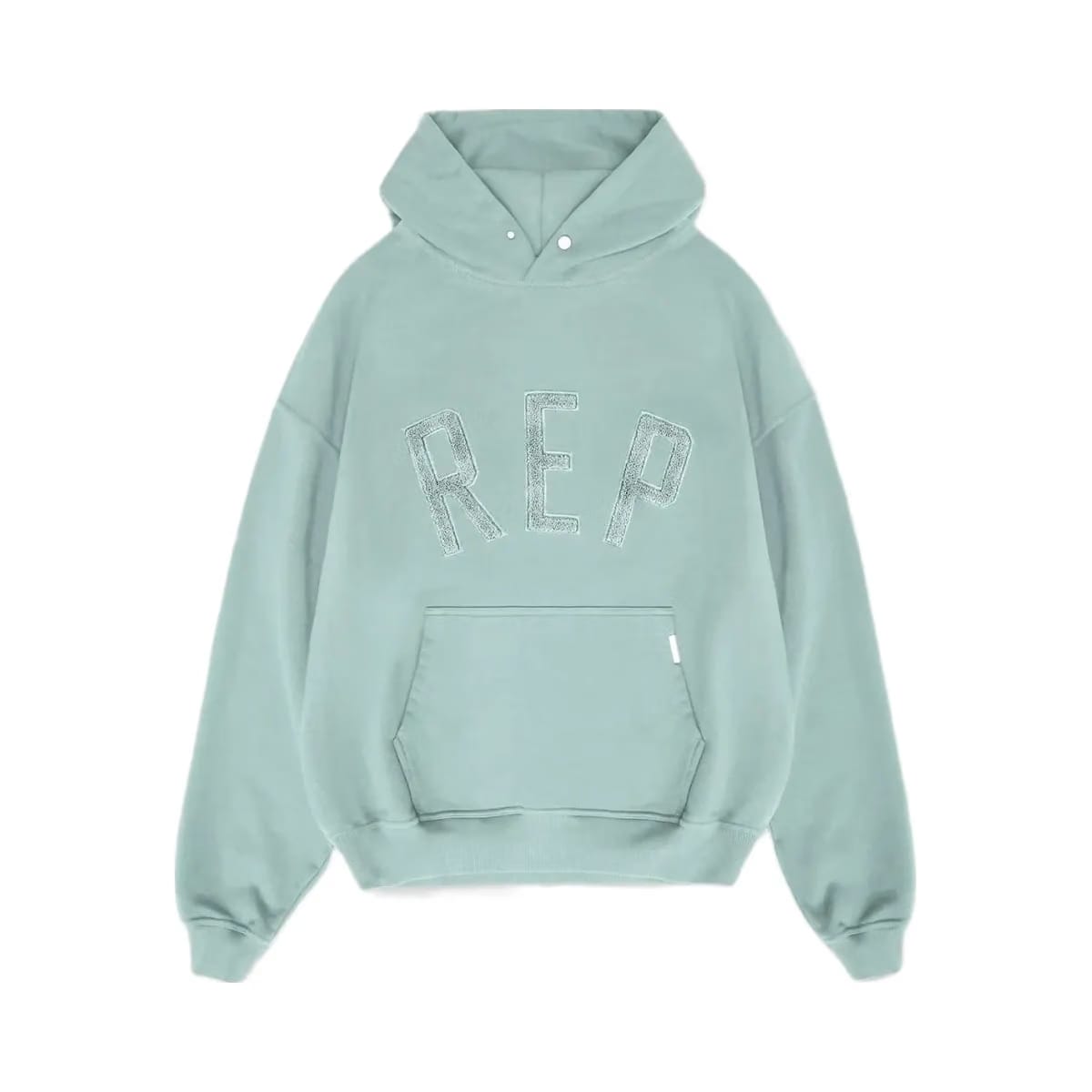 Represent Rep Applique Hoodie Forest Green