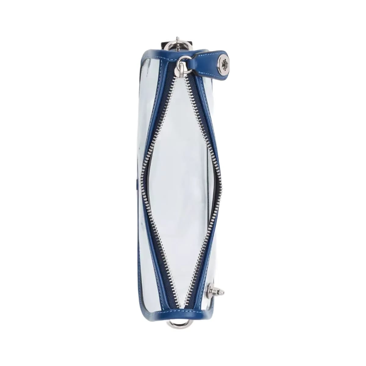Coach Stadium Swinger Bag in Silver True Blue