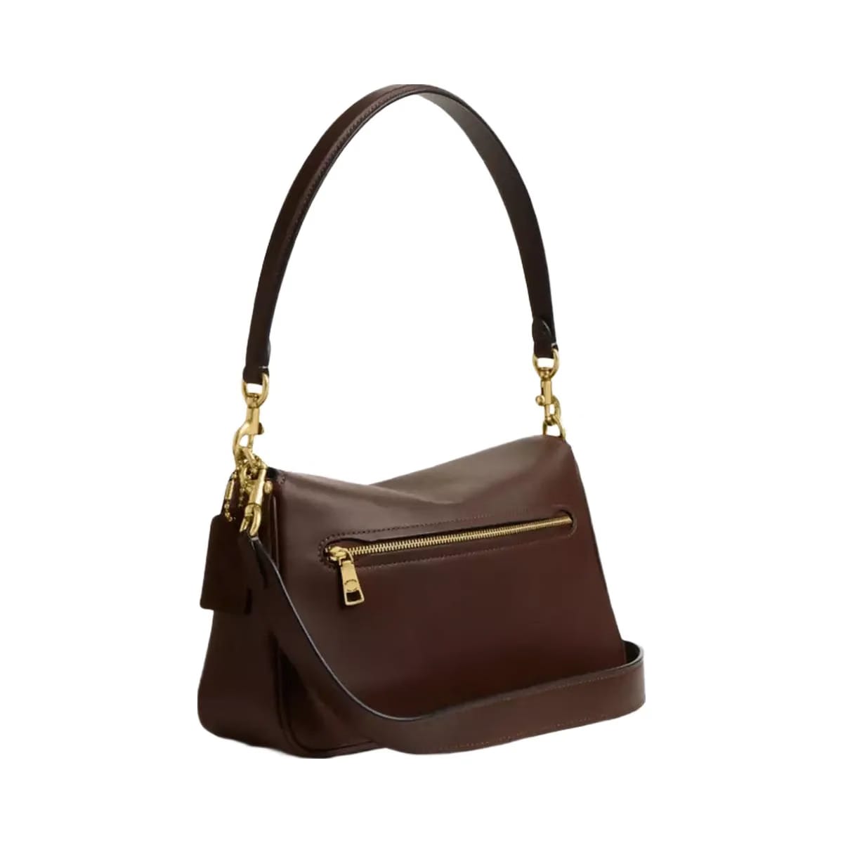 Coach Soft Tabby Shoulder Bag in Brass Maple