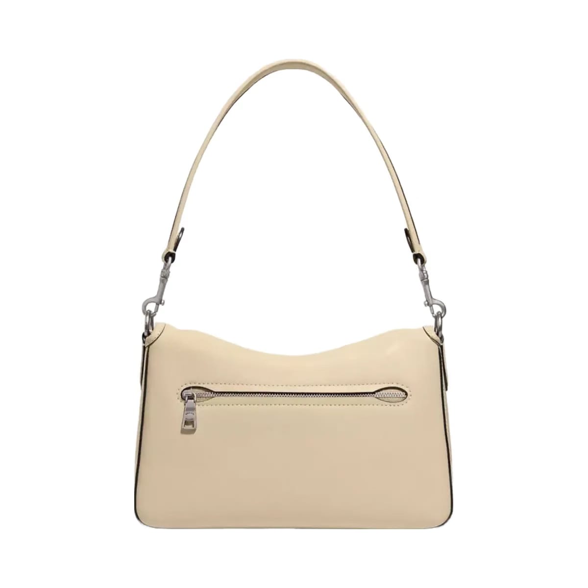 Coach Soft Tabby Shoulder Bag in Silver Ivory