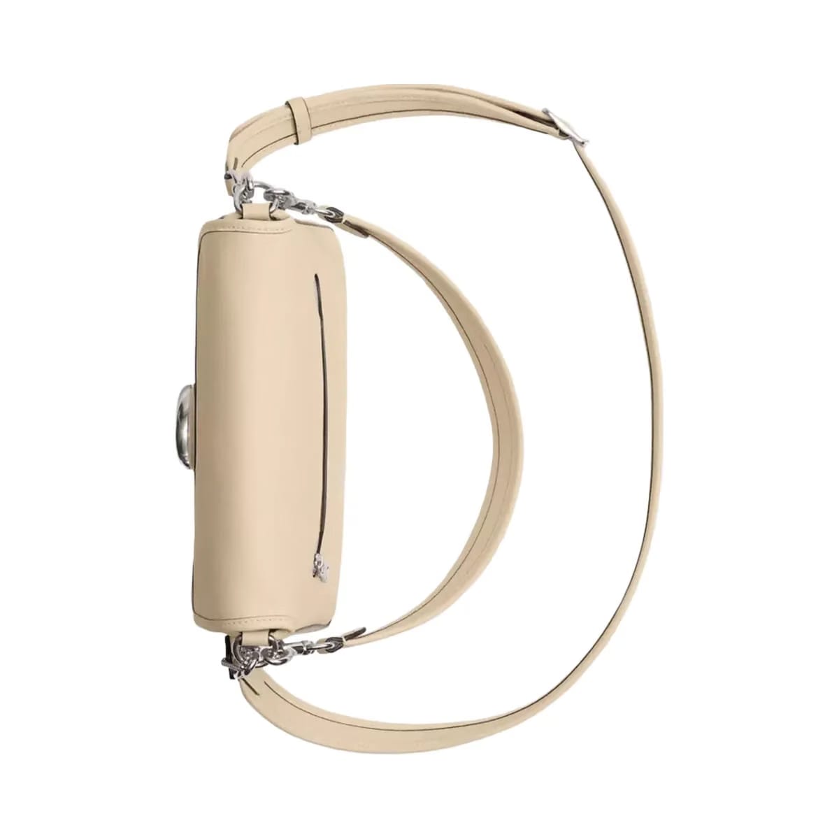 Coach Soft Tabby Shoulder Bag in Silver Ivory