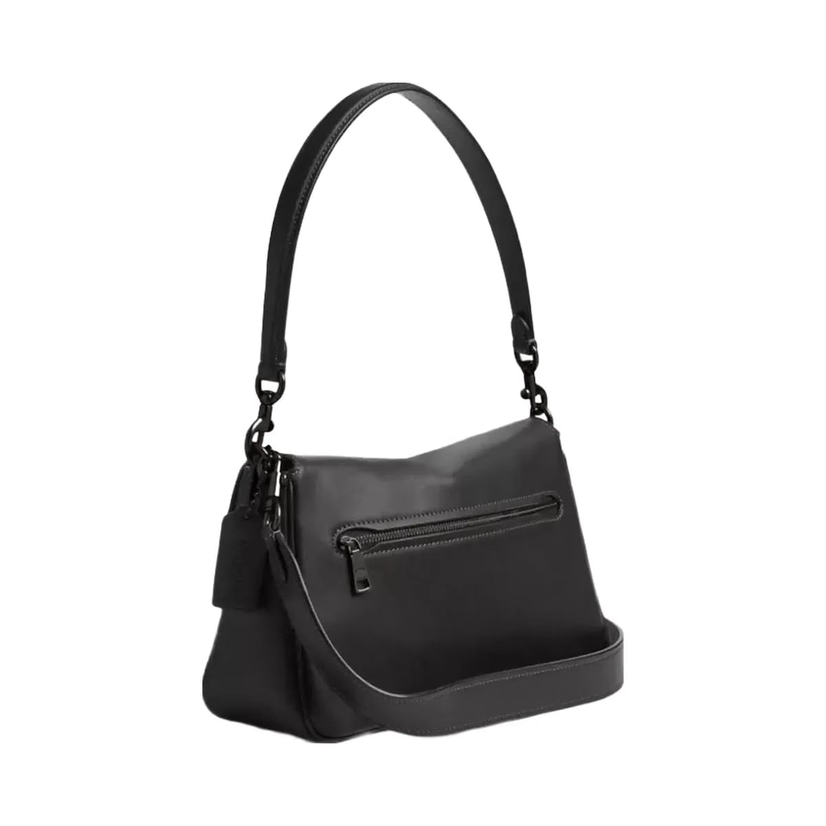 Coach Soft Tabby Shoulder Bag in Pewter Black