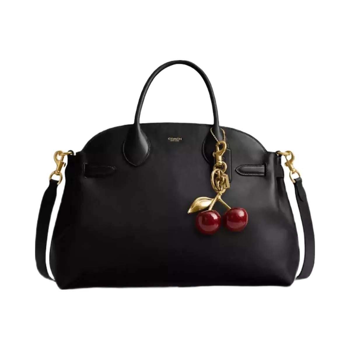 Coach Soft Empire Carryall Bag 40 in Brass Black