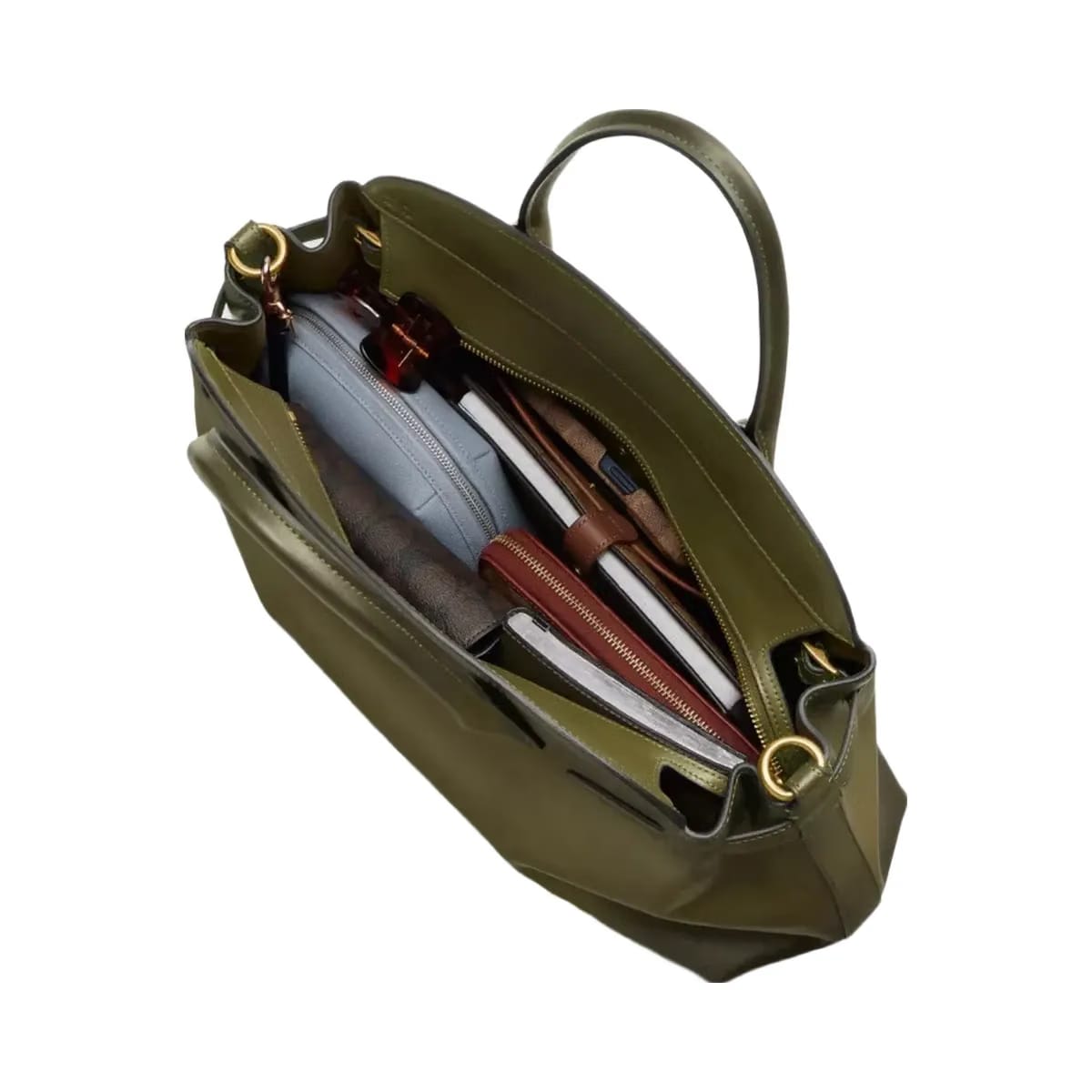 Coach Soft Empire Carryall Bag 40 in Brass Olive