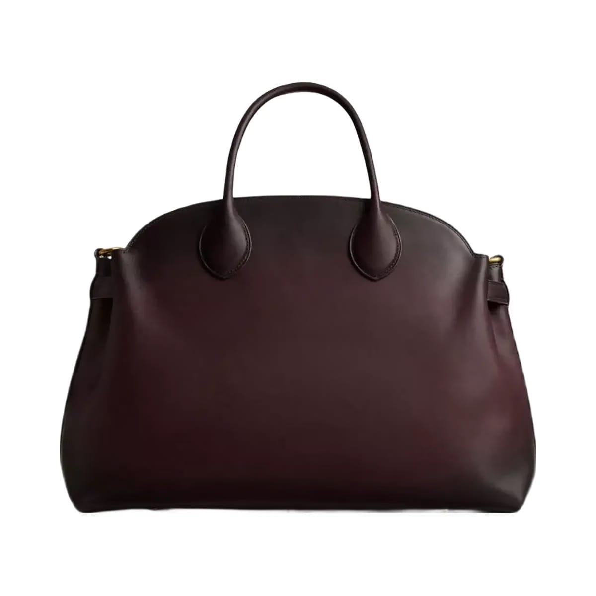 Coach Soft Empire Carryall Bag 40 in Brass Merlot