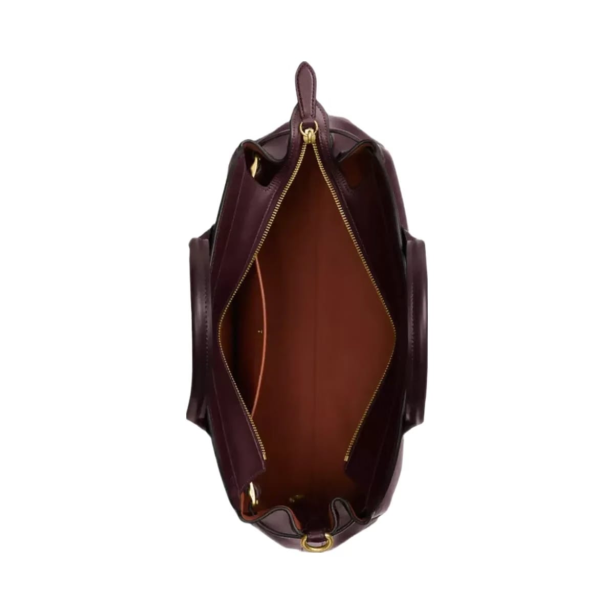 Coach Soft Empire Carryall Bag 40 in Brass Merlot