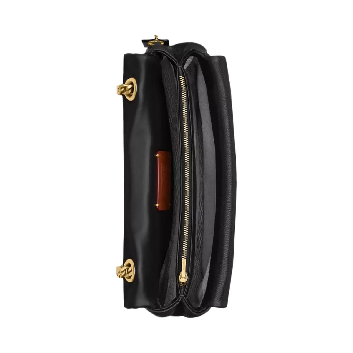Coach Tabby Shoulder Bag 26 With Quilting in Brass Black