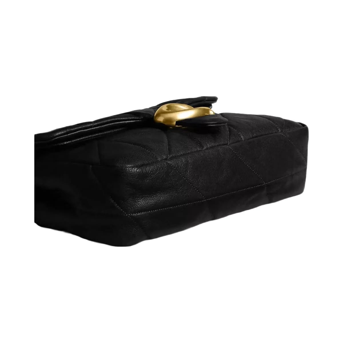 Coach Tabby Shoulder Bag 26 With Quilting in Brass Black