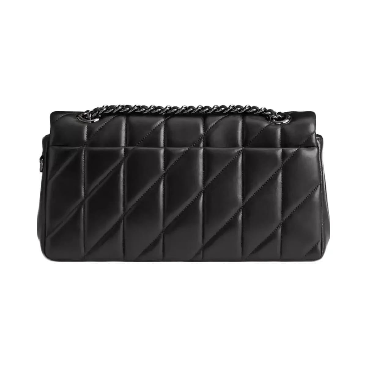 Coach Tabby Shoulder Bag 26 With Pillow Quilting in Pewter Black