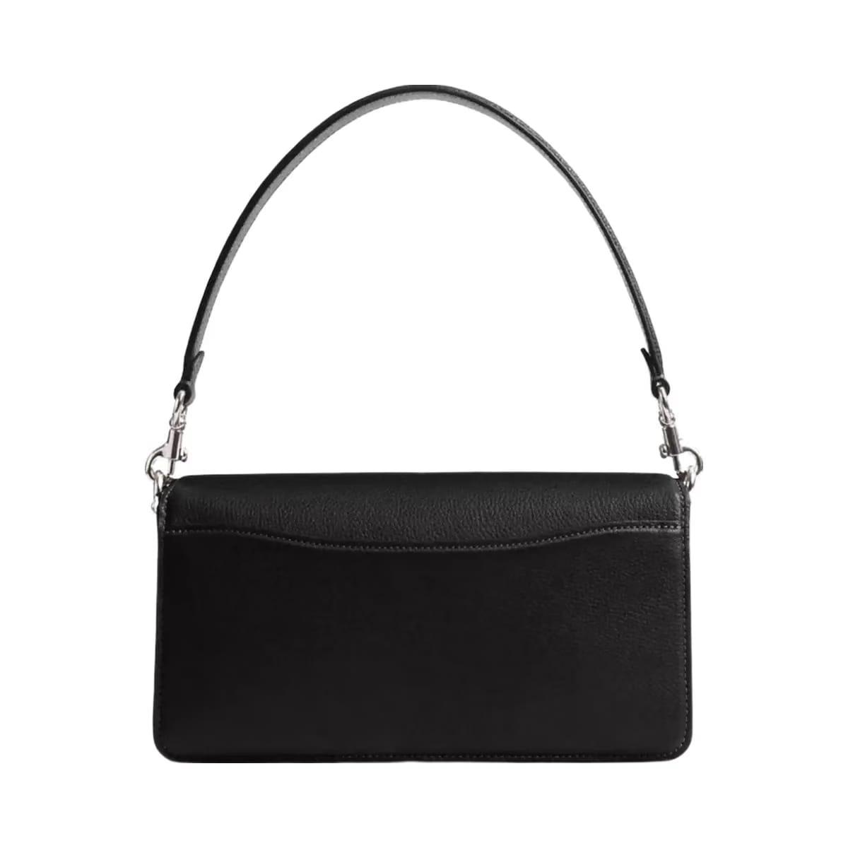 Coach Tabby Shoulder Bag 26 in Silver Black