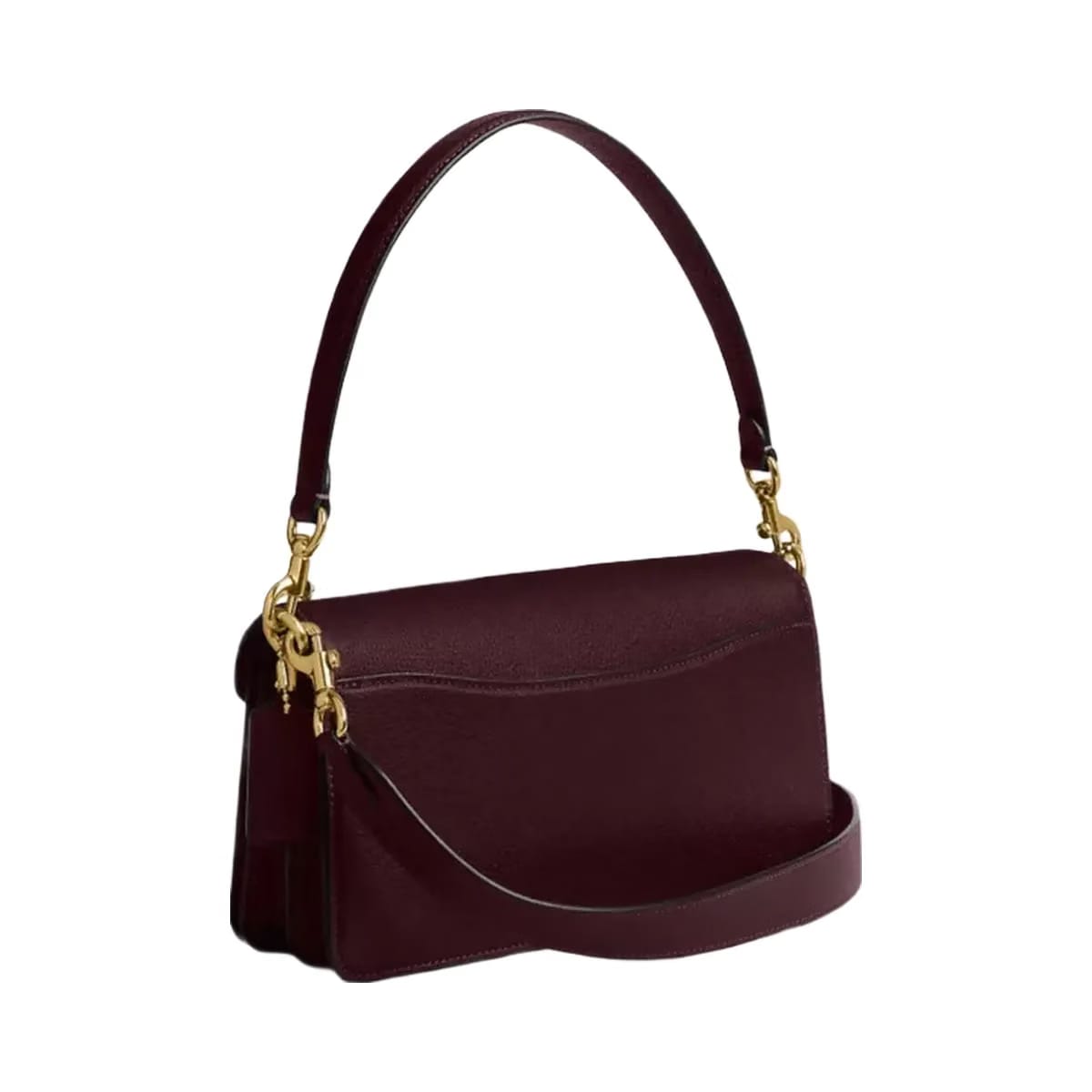 Coach Tabby Shoulder Bag 26 in Brass Merlot
