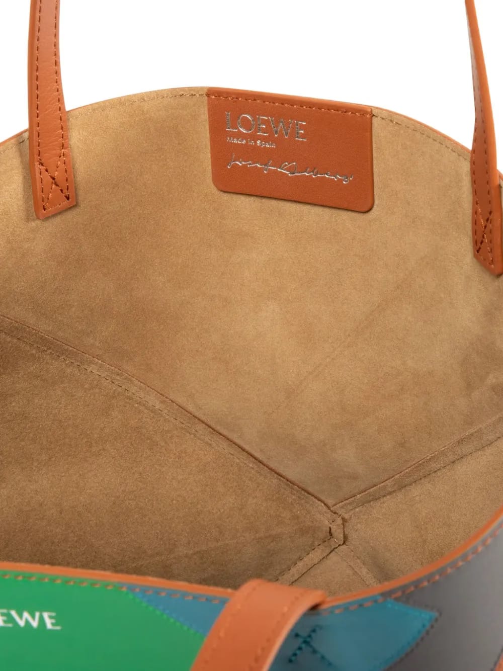 Puzzle Fold tote bag