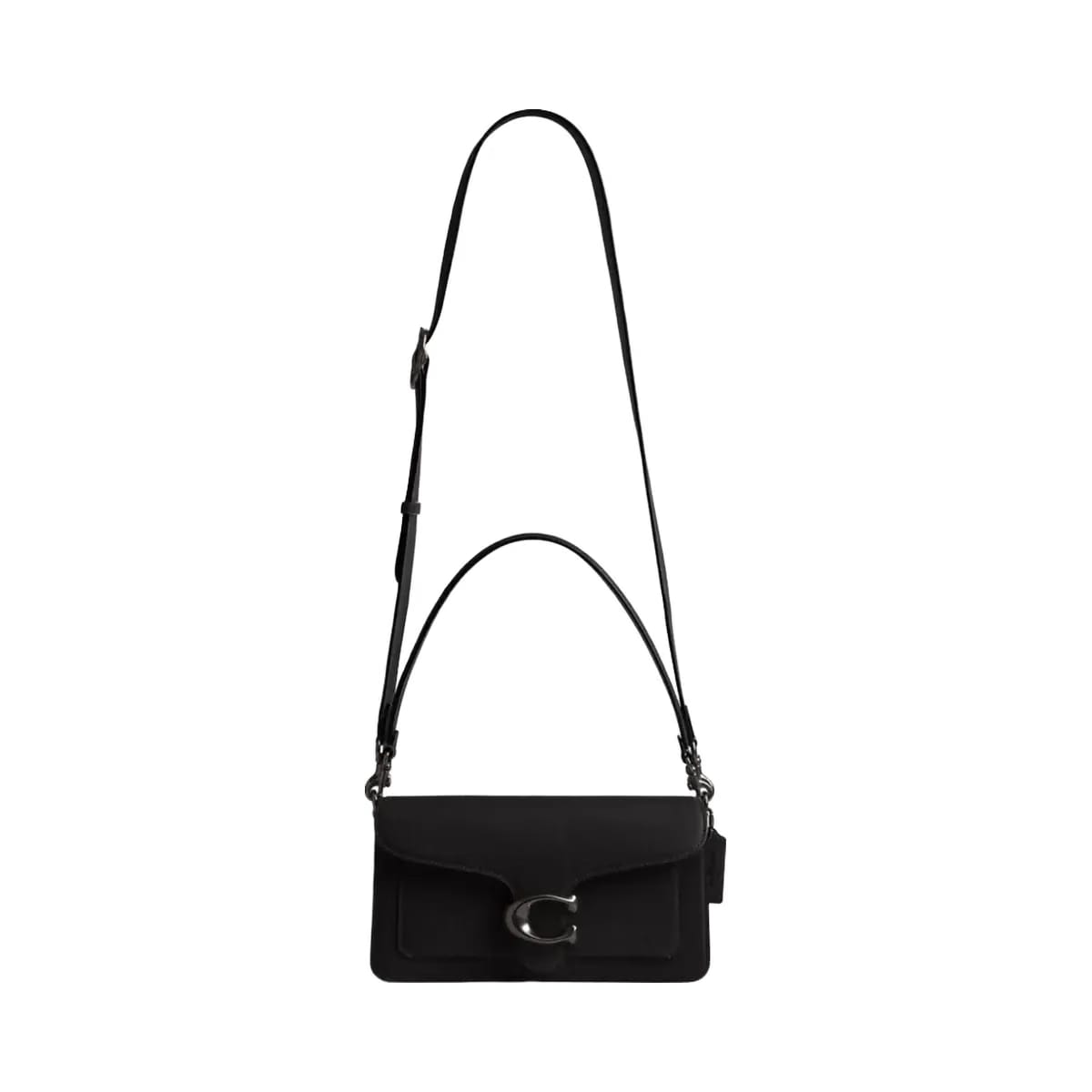 Coach Tabby Shoulder Bag 26 in Pewter Black