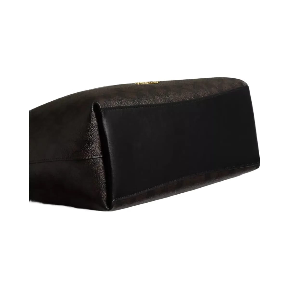 Coach Laurel Shoulder Bag In Signature Canvas in Gold Walnut Black
