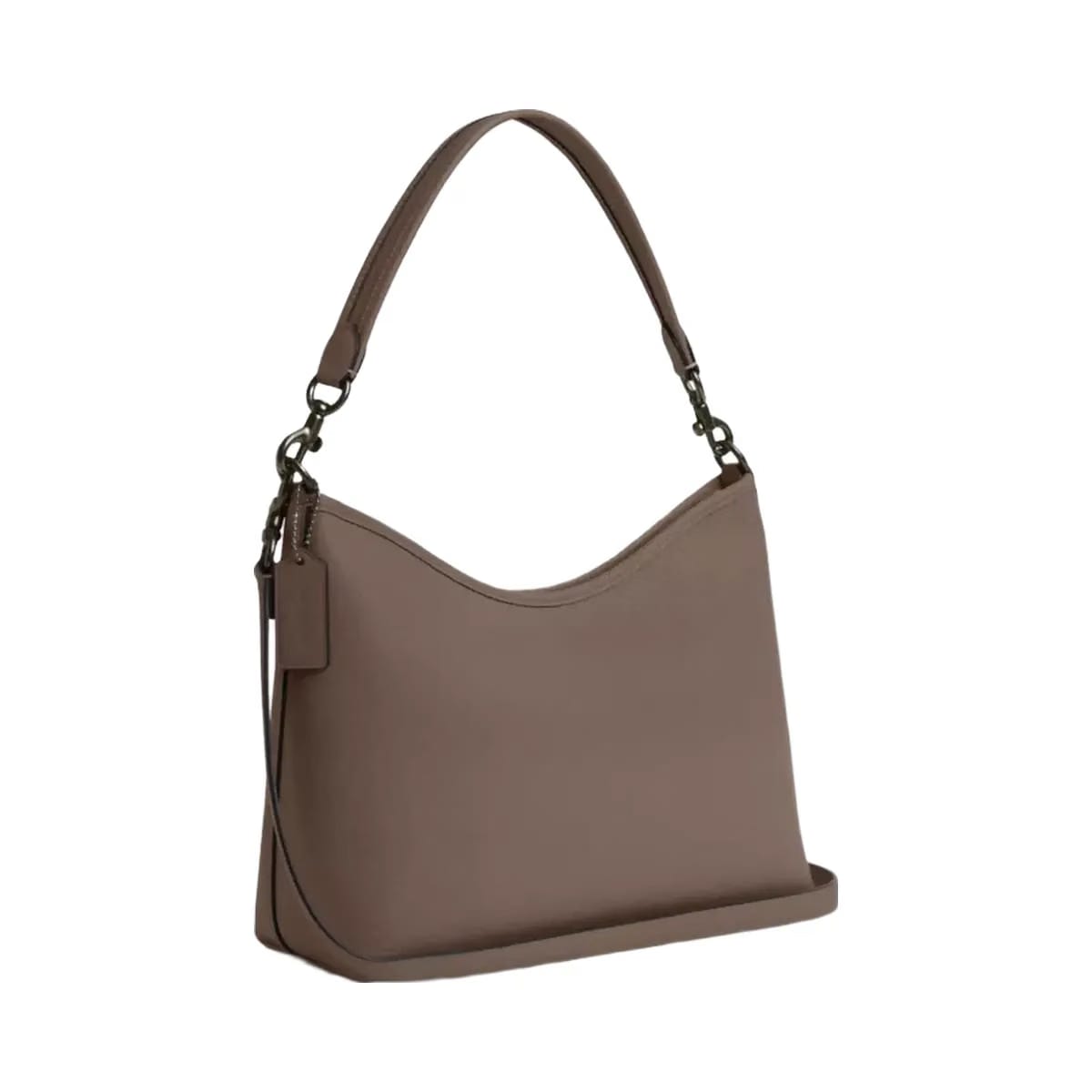 Coach Laurel Shoulder Bag in Gunmetal Dark Stone