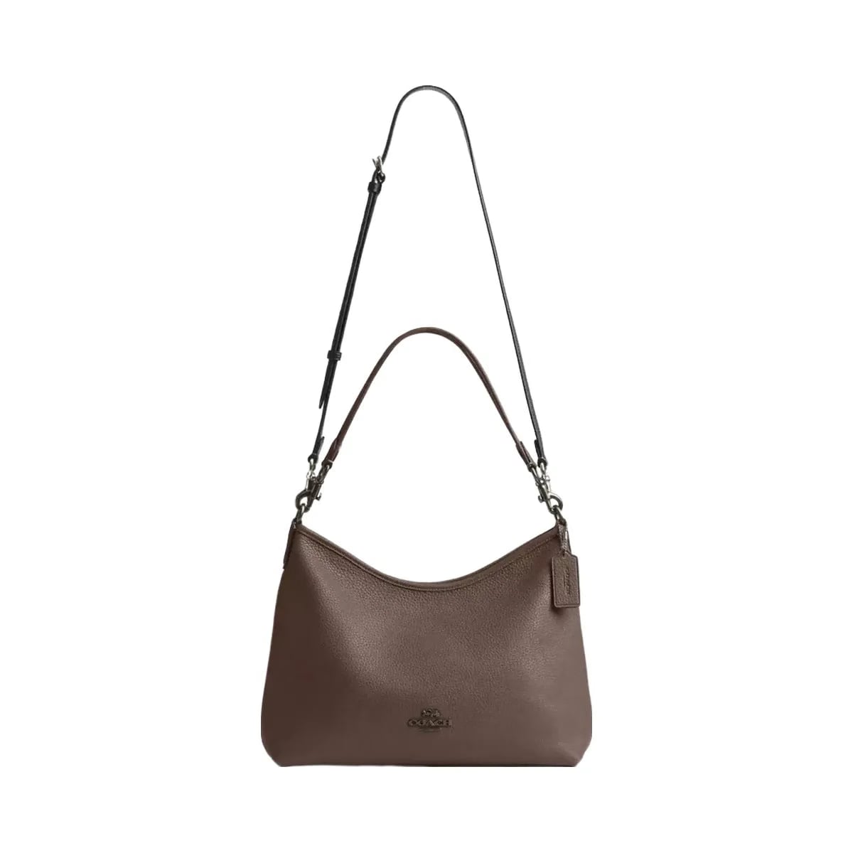 Coach Laurel Shoulder Bag in Gunmetal Dark Stone