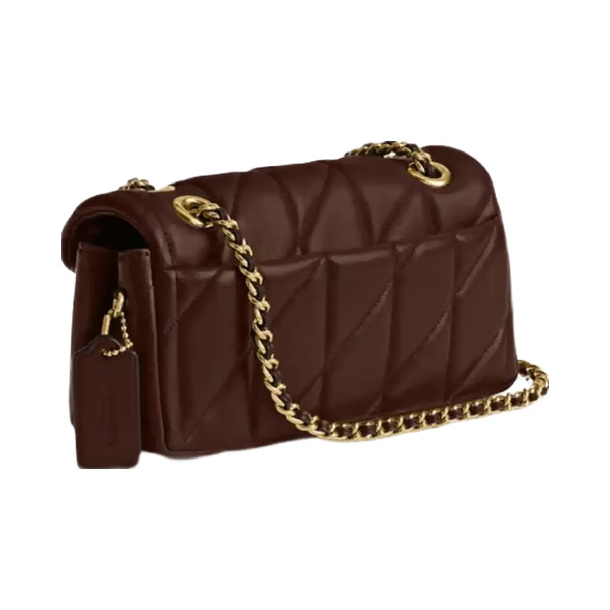 Coach Tabby Shoulder Bag 20 With Pillow Quilting in Brass Maple