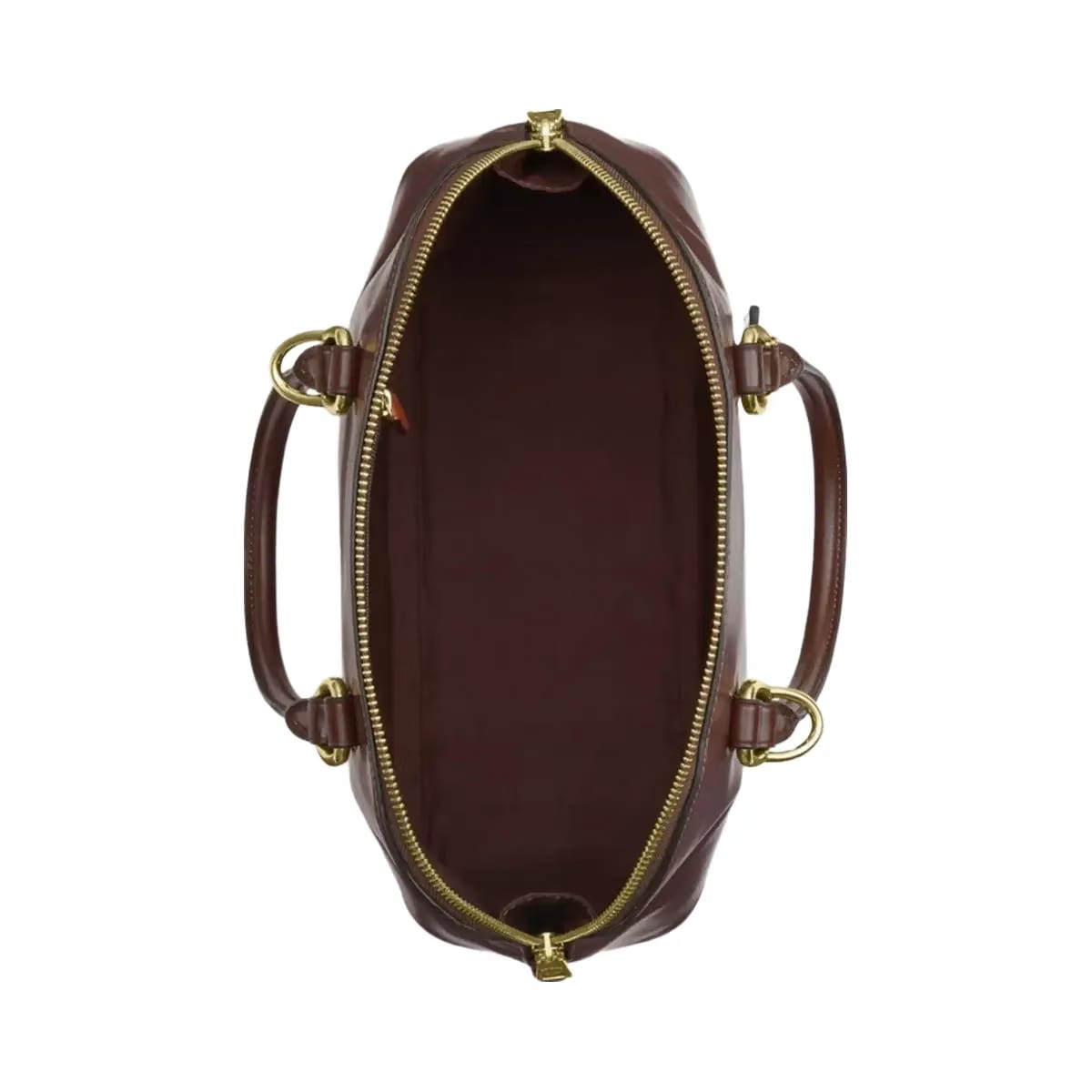 Coach Lara Satchel Bag in Gold Maple