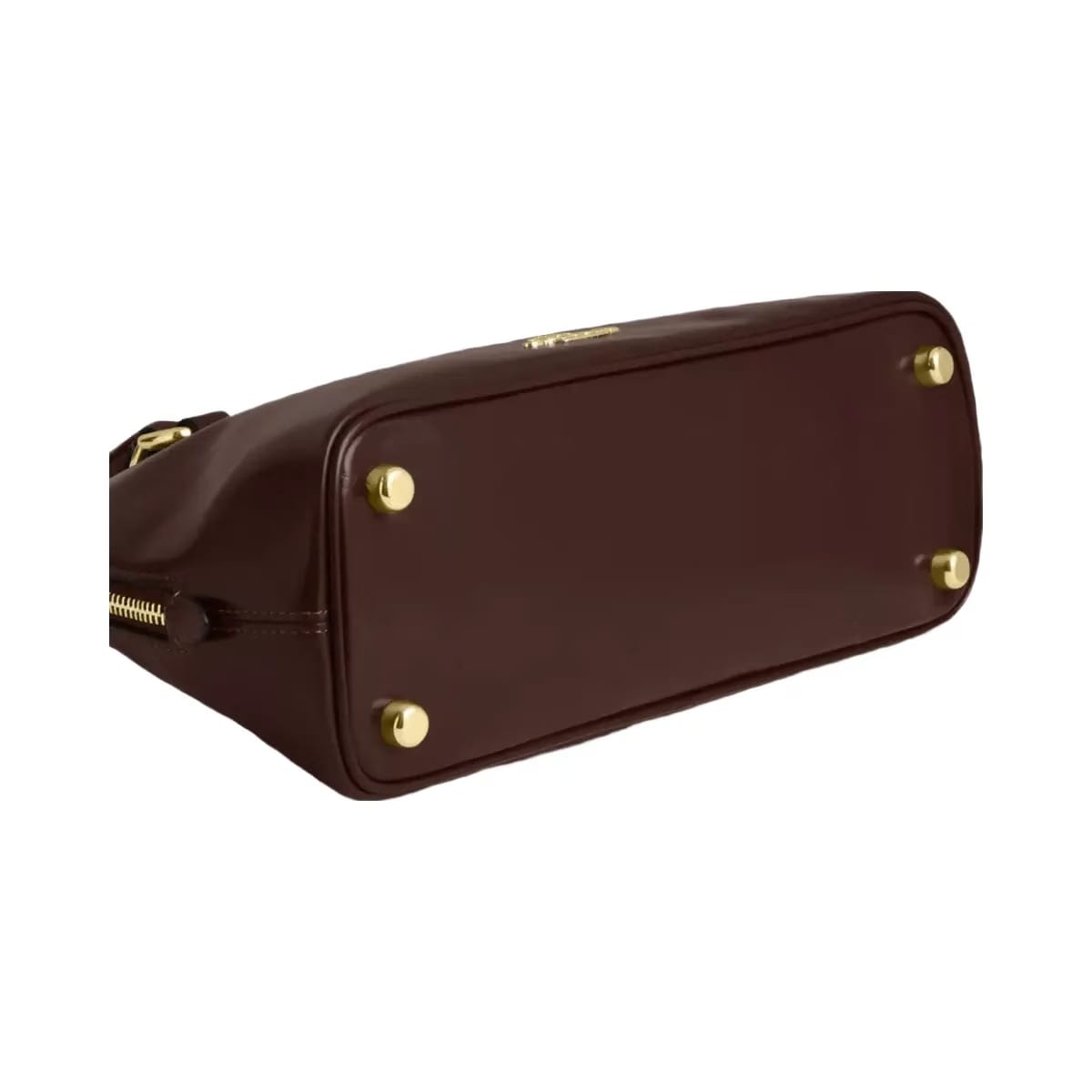 Coach Lara Satchel Bag in Gold Maple